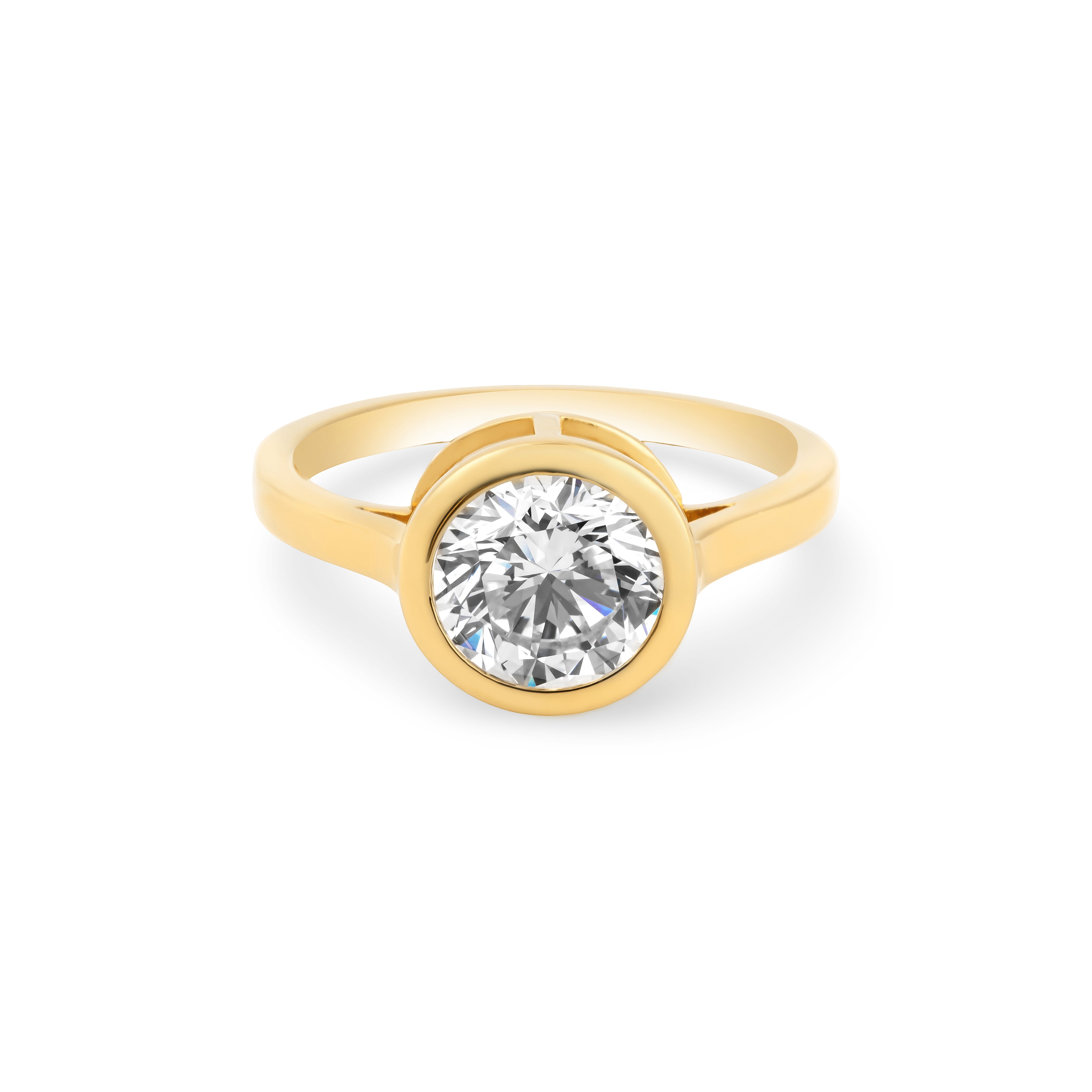 The Geometric "Round Cut" Ring
