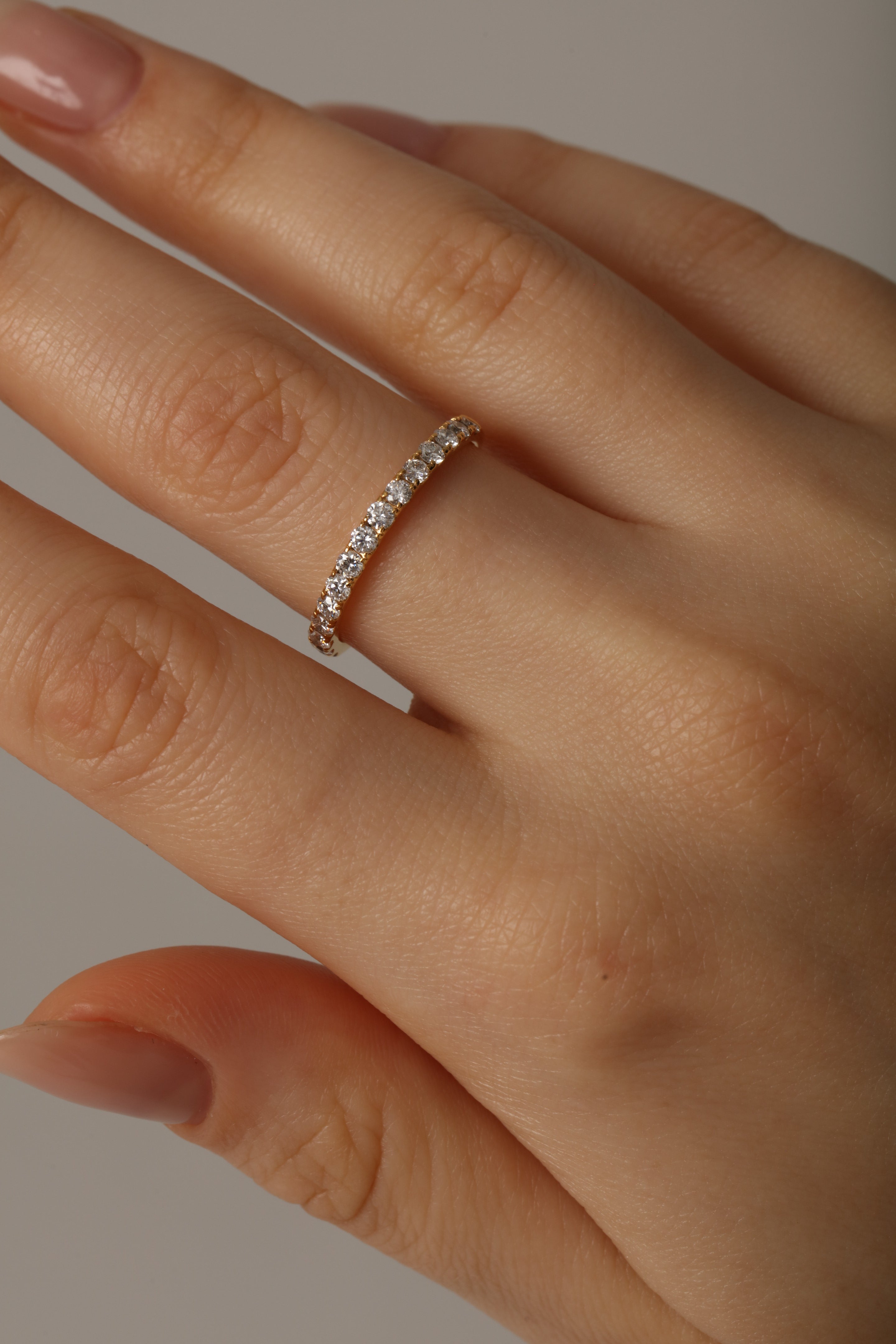 The Essentials Half Eternity Ring